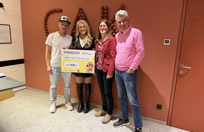 Charity Tennis Nacht am GAK-Tennisplatz in Graz.